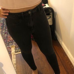 Black Zara jegging jeans ♥️♠️